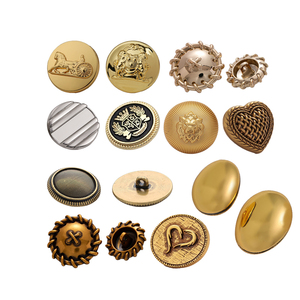 Sublimazione in bianco speroni rotondi con bottone laterale con bottone in lega di zinco con rivetto in metallo a Clip sopra <span class=keywords><strong>bottoni</strong></span> per cappotto - Product Image 2