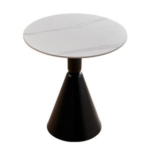 <span class=keywords><strong>Tavolo</strong></span> da Pranzo Circolare Moderno in Pietra per Cucina, Feste, Negozi di Tè, Balcone - Arredamento Casa, Mobili per Sala da Pranzo Smontabili - Product Image 5