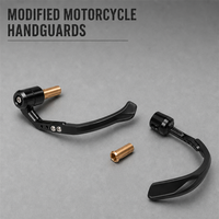 Protège-mains de moto modifiés, protection de levier, garde-guidon pour moto de rue compatible Ninja400 ZX4R ZX6R ZX10R Z650 Z900 Z1000