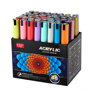 Marqueurs acryliques imperméables et colorés, et stylos de peinture non toxiques pour artistes et amateurs de travaux manuels sur <span class=keywords><strong>pierre</strong></span> - Product Image 3