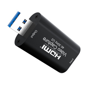 การจับภาพวิดีโอ HDMI 4K 30Hz U3 ช่องสัญญาณเอาต์พุต USB สำหรับการสตรีมสดและการบันทึกเกม - Product Image 5