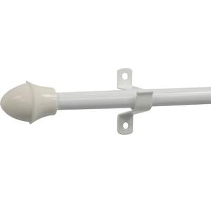 Poteau à rideau en aluminium réglable de 28mm - Product Image 4