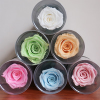 Paquet de gros Bouquet de roses éternelles à une branche pour les occasions de Noël et de Pâques des amoureux de la fête des mères