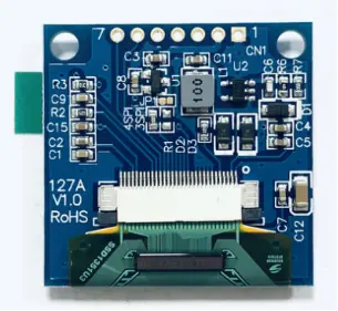 Topwin 1.27 ''1.27 Inch 1.27 Inch 128X96 Full Color Oled Display Module Ssd1351 Rijden Ic Met Pcb board 2 ~ 4 Montagegaten