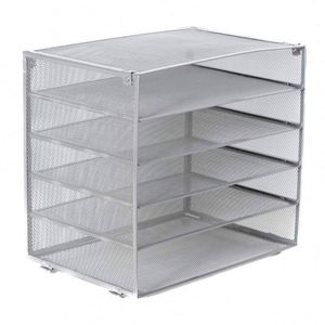 Organisateur de bureau en maille à 5 compartiments pour trier les papiers, de qualité supérieure - Product Image 3