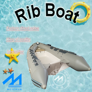Bote Inflable de PVC Gris MEIREYA de 290 cm para Remo en Lagos y Ríos, <span class=keywords><strong>con</strong></span> Capacidad para 4 Personas y 2 Años de Garantía - Product Image 5