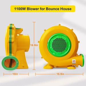 Pompe à air AC haute puissance 1100W, à fixer au mur, pour ballons publicitaires gonflables, utilisation à domicile, en extérieur, à l'hôtel, au garage, 220V-240V - Product Image 2