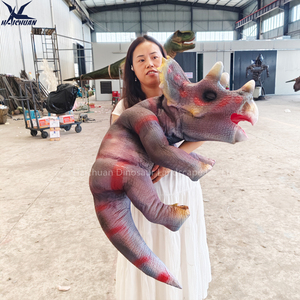 Marioneta <span class=keywords><strong>de</strong></span> Dinosaurio Triceratops Bebé Animatrónico <span class=keywords><strong>de</strong></span> <span class=keywords><strong>Espuma</strong></span> <span class=keywords><strong>de</strong></span> Goma <span class=keywords><strong>de</strong></span> Silicona, L=1.5m, Control Manual, Juguete <span class=keywords><strong>de</strong></span> Simulación <span class=keywords><strong>de</strong></span> Dinosaurio para Niños, Regalos - Product Image 1