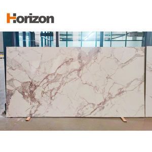 לבן קלקטה ורידים זהב 3d דיו מודפס אבן קוורץ אבן מלאכותית אבן קוורץ משטח לוח גדול - Product Image 4