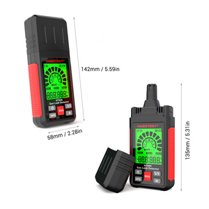 Detector de Fugas de Gas Combustible HT609 HEDAO Portátil IP65 con Tiempo de Respuesta de 35 Segundos, Alarma Audible y Visual para Gas Natural y Hidrógeno - Product Image 4