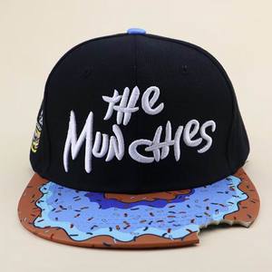 Gorras Snapback de Estilo Urbano, Gorra de Béisbol con Bordado de <span class=keywords><strong>Pizza</strong></span>, Gorra de Skateboard para Adolescentes - Product Image 3