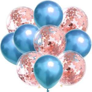 Opening Celebration Table <strong>Decoration</strong> Set Metal Sequin Scene Floating <strong>Birthday</strong> Party Balloons Premium Arrangement for Balloon Art - Product Image 3