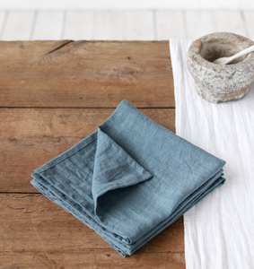 Nappe carrée jetable en lin pur tissé sur mesure pour la maison ou les mariages, style vintage violet (couleurs mélangées) - Product Image 6