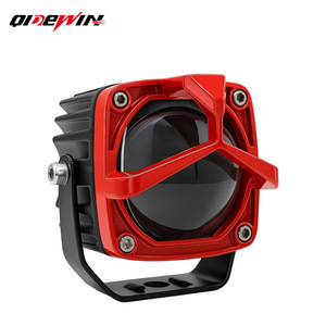 Focos LED Cuadrados Qideguan para Motocicleta, Modelo Red Owl, 12V, IP67, para Iluminación de Vehículos Eléctricos - Product Image 5