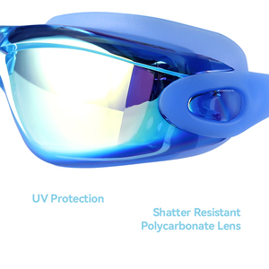 Piccolo MOQ protezione per gli occhi Anti-nebbia per le immersioni di sicurezza di alta qualità occhiali <span class=keywords><strong>da</strong></span> <span class=keywords><strong>nuoto</strong></span> Oversize colorati ampia vista - Product Image 5