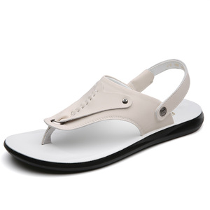 Sandalias de Playa para Hombre, de PU, Verano, Exterior, Punta Abierta, Cómodas, Casuales, Ligeras, Antideslizantes - Product Image 5