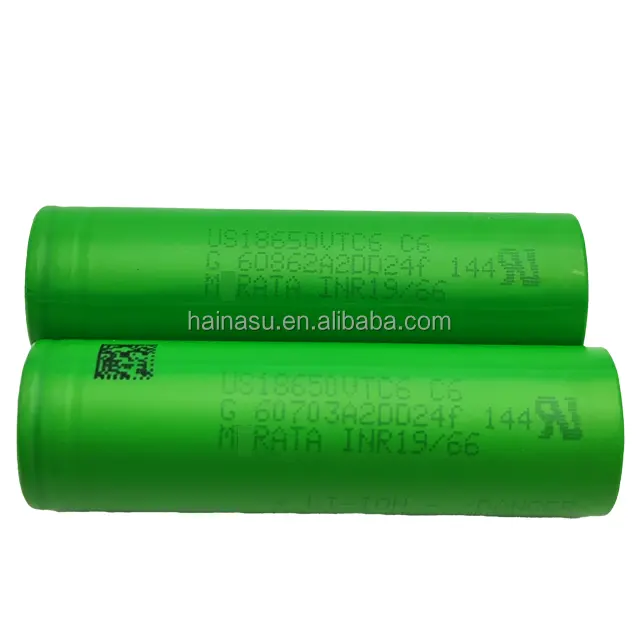 日本製18650バッテリーSe Us18650vtc6 3000mah 3.7v 4.2v 18650 Vtc6一次および乾電池よりも優れています