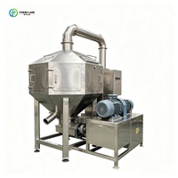 Machine à aromatiser à rouleaux haute efficacité avec pulvérisation d'huile pour la cuisson des chips, du pop-corn et des snacks