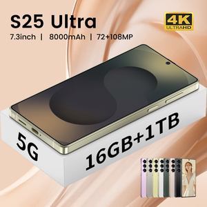 Smartphones originaux S25 Ultra 5G, 16 Go + 1 To, double SIM, téléphone mobile 5G avec caméra arrière 108 MP, double SIM, charge rapide 65 W - Product Image 4
