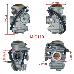 Carburador de motocicleta de alto rendimiento 28D-E4901-20 5VV-E4901-04 Ya Maha FINO115 EGO MX125 NOUVO - Product Image 2