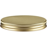 Tapa de rosca continua de Metal dorado/plateado/negro de lujo 58/70-400 para la fabricación de velas de decoración del hogar