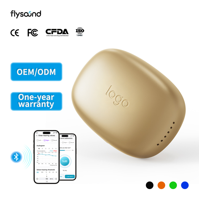 Best Seller Rechargeable Digital Programmable Hearing Aids 120dB IP68 50 Adjustable Channels High Quality Ear & Hearing Products