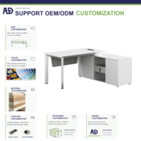 Bureau de travail, mobilier de bureau, table de bureau durable avec montage facile pour la maison et le bureau d'entreprise