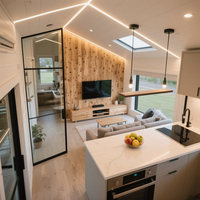 Maisons préfabriquées de 3 chambres Conteneur Maison Cabine Multi Fonctionnel Préfabriqué Détachable Conteneur HouseOffice Hôtel Minuscule