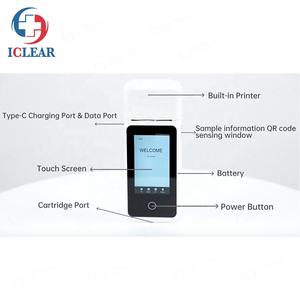 Analizador de electrolitos y gases en sangre de mano veterinario POCT de <span class=keywords><strong>4</strong></span> minutos - Product Image 3