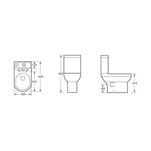 Toilette nouvellement conçue tuvalet <span class=keywords><strong>les</strong></span> chiottes ensemble de salle de bain blanc unique avec lavabo sur la tête toilette occidentale - Product Image 6