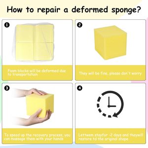 Woxin <span class=keywords><strong>Polyurethane</strong></span> bọt nhà máy chất lượng cao Pit khối Sponge <span class=keywords><strong>Cube</strong></span> cho trong nhà Trampoline công viên trẻ em chơi hồ bơi - Product Image 6