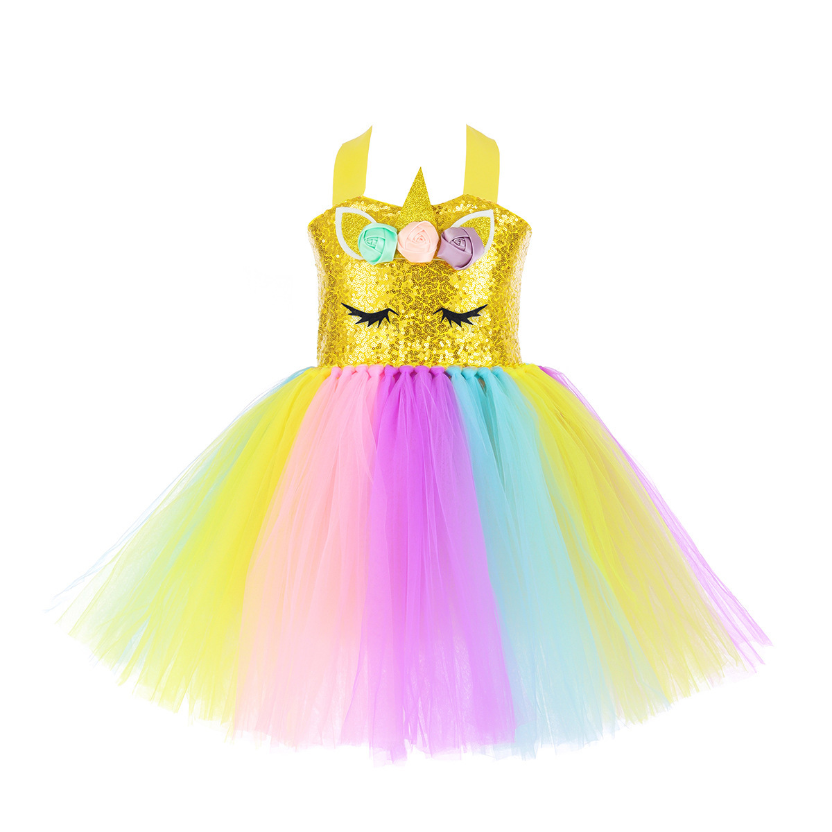 Tutu licorne doré