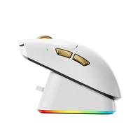 Souris de jeu sans fil MCHOSE K7 V2 Ultra+ PAW3955, souris ergonomique, fréquence de polling 8K, Nordic 54L, 59g, légère, pour l'e-sport professionnel