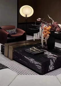 Pierre naturelle noire cambrienne de luxe dalle de marbre italien poli Diano Royal carreaux de sol d'intérieur dalle de marbre noir - Product Image 5