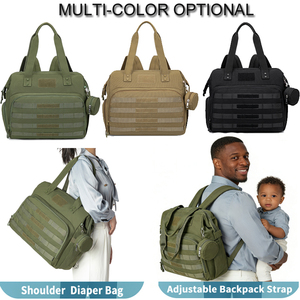 Sacs à couches imperméables pour bébé, sac de papa, sacs d'hôpital, sacs de soins pour bébé, sac à couches pour papa, sac fourre-tout pour l'accouchement - Product Image 2