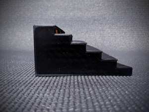 Diorama de figurines de personnage impérial en carbonite Sci Fi Empire Steps Backdrop pour 3, 75 ou 6 figurines - Product Image 4