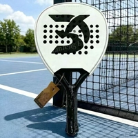 Nouveaux sacs de raquettes 2026 Pro Padel Tennis en fibre de carbone 3K avec surface mate rugueuse en forme de diamant – Prix usine, faible MOQ