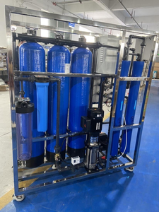 เครื่องกรองน้ำระบบ Reverse Osmosis ระดับอุตสาหกรรม ขนาด 500 ลิตรต่อชั่วโมง สำหรับบำบัดน้ำ<span class=keywords><strong>บาดาล</strong></span> พร้อมระบบควบคุม PLC และวัสดุสแตนเลส SS304 - Product Image 4