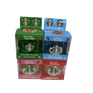 Jouet Squishy Tendance 2026 Ice <span class=keywords><strong>Cube</strong></span> Needoh Starbuck, Balle Sensorielle à Presser à Haute Élasticité et Texture Lourde, Idéal pour Cadeau de Bureau - Product Image 5