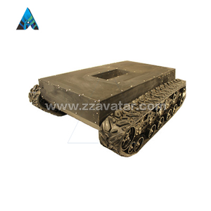 500kg de charge Smart RC Robotic Tracked <span class=keywords><strong>Tank</strong></span> RC Robot Car Base Châssis avec Christie et <span class=keywords><strong>Matilda</strong></span> Suspension Robot Châssis AVT-18T - Product Image 6