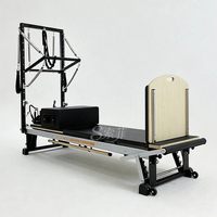 Reformer Pilates professionnel en aluminium, machine de fitness en alliage d'aluminium pour studio de gym
