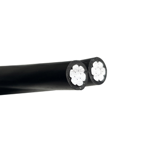 Nom de code Bloodhound 1/0-7 AWG conducteur en aluminium duplex câble aérien ABC XLPE isolation 0.6/1KV ACSR - Product Image 1
