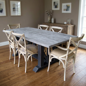 Juego de Mesa de Comedor de Madera para 6 Personas, Estilo Moderno, para Casa de Campo, Villa, Apartamento, Hotel, Plegable, de Lujo, Personalizable, Muebles para el Hogar - Product Image 2