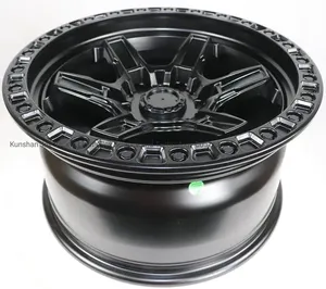 Roue tout-terrain Syck de <span class=keywords><strong>17</strong></span> pouces, pièces automobiles avec un <span class=keywords><strong>cercle</strong></span> décoratif à rainures - Product Image 2