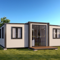 Maisons préfabriquées portables sur mesure de 20 pieds et 40 pieds, conteneurs mobiles pliables extensibles de 40 pieds, maison préfabriquée