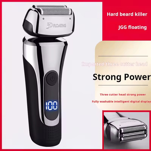 Electric <b>Shaver</b> Men 3-Bead Reciprocating Lithium <b>Foil</b> <b>Shaver</b> Full Body Water-Washing Feature Multifunctional <b>Shaver</b> - Product Image 5