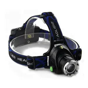 ヘッドランプ懐中電灯USB充電式LEDヘッドランプIPX4防水A4ヘッドライト、4つのモードと調整可能なヘッドバンド