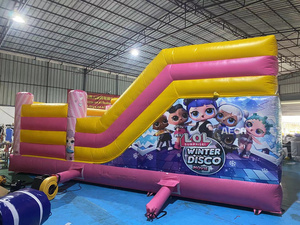 Castillo Inflable Comercial Más Vendido con Tobogán para <span class=keywords><strong>Fiestas</strong></span> <span class=keywords><strong>Infantiles</strong></span> o Entretenimiento en Parques - Product Image 4