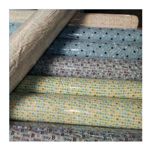 Tela de franela con doble pincel para ropa de bebé, tejido con estampado de dibujos animados, 100% algodón, barato, superventas - Product Image 2