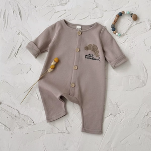 Excellent Quality Casual Style Soft Comfortable Infant Jumpsuit Long Crawling Baby <b>Rompers</b> <b>Rompers</b> <b>Pajamas</b> Crawling Suit - Product Image 5